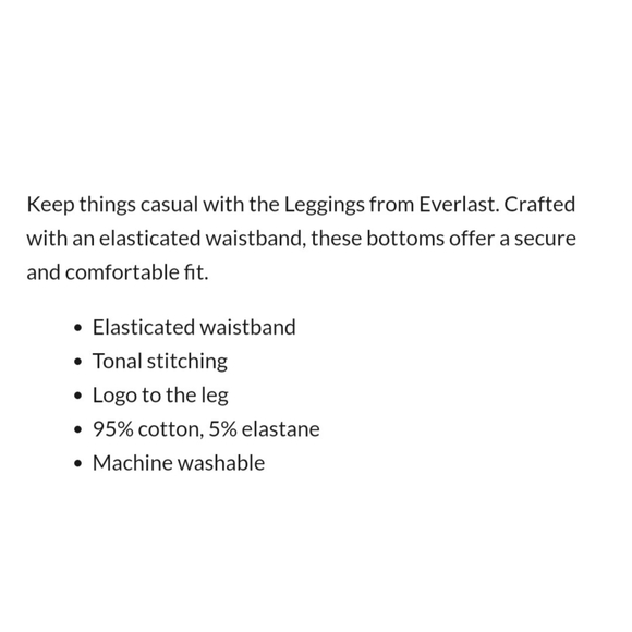 Everlast Logo Leggings NWT  10, 14 - Picture 7 of 7